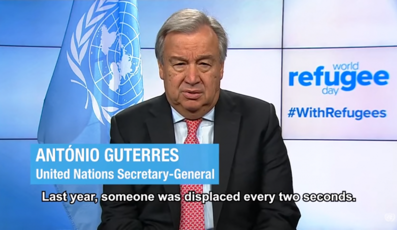Antonio Guterres: Ο Γενικός Γραμματέας του ΟΗΕ μιλά για την Παγκόσμια Ημέρα Προσφύγων